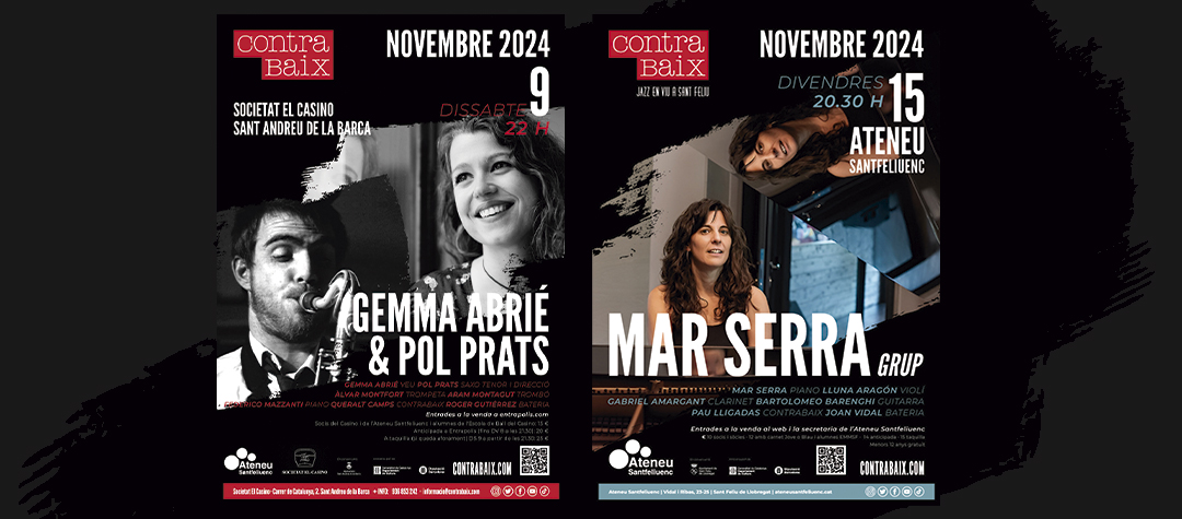 Concerts ContraBaix al novembre