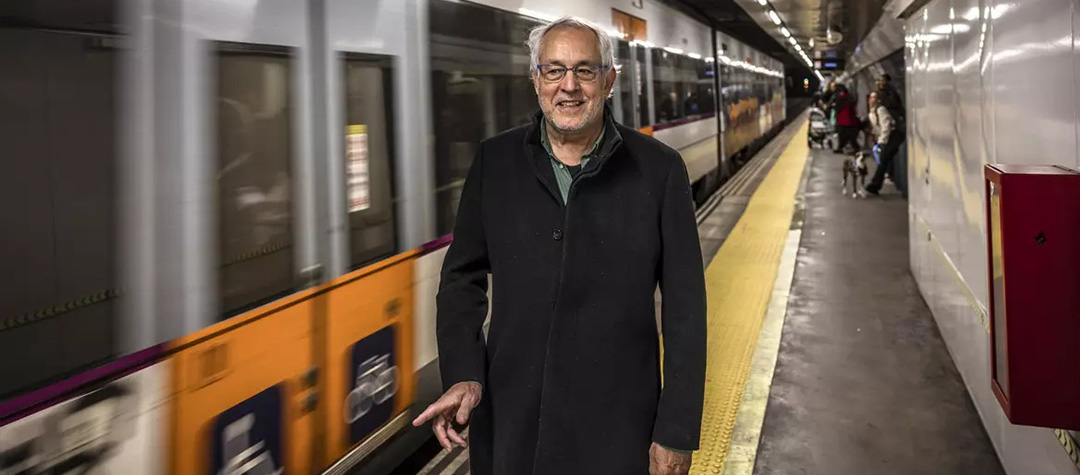 Pau Noy analitza el paper del tren al Baix Llobregat en una conferència a l’Ateneu