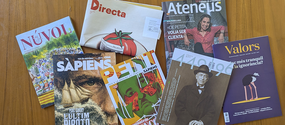 L’Ateneu Santfeliuenc aposta per les revistes en català per augmentar l’oferta cultural